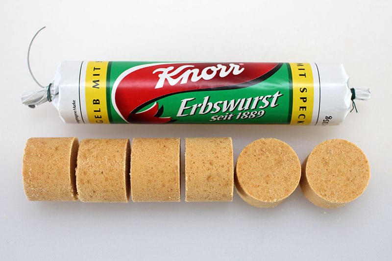 Erbswurst Knorr