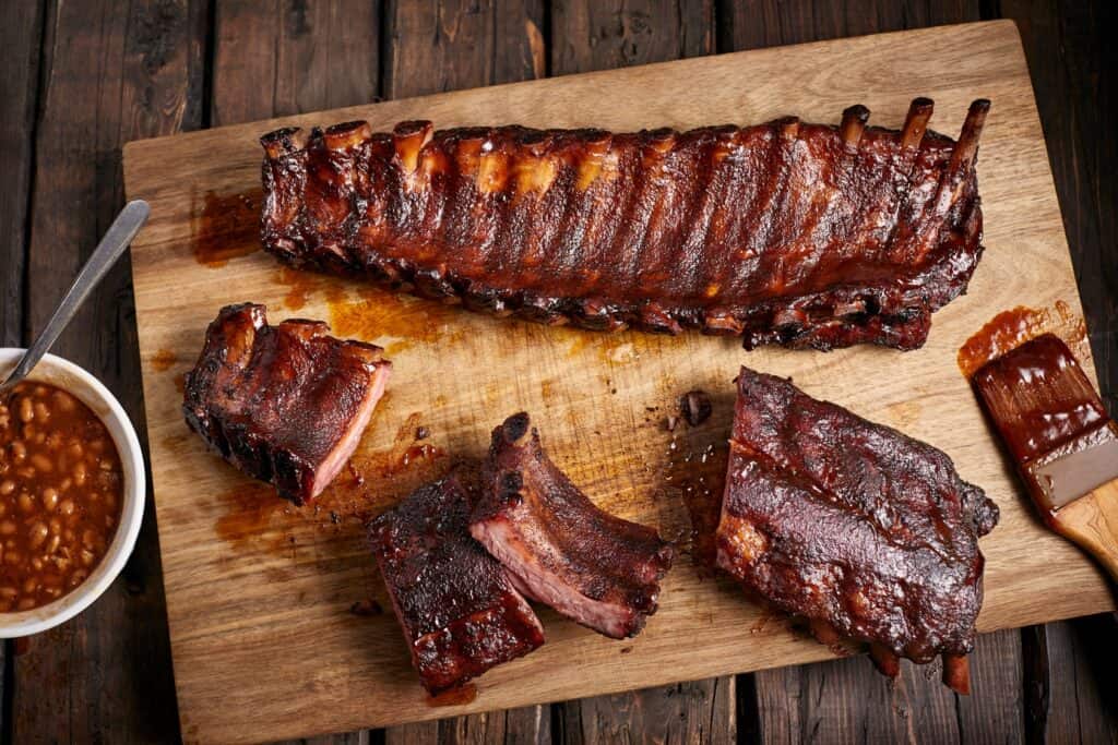 Baby back ribs