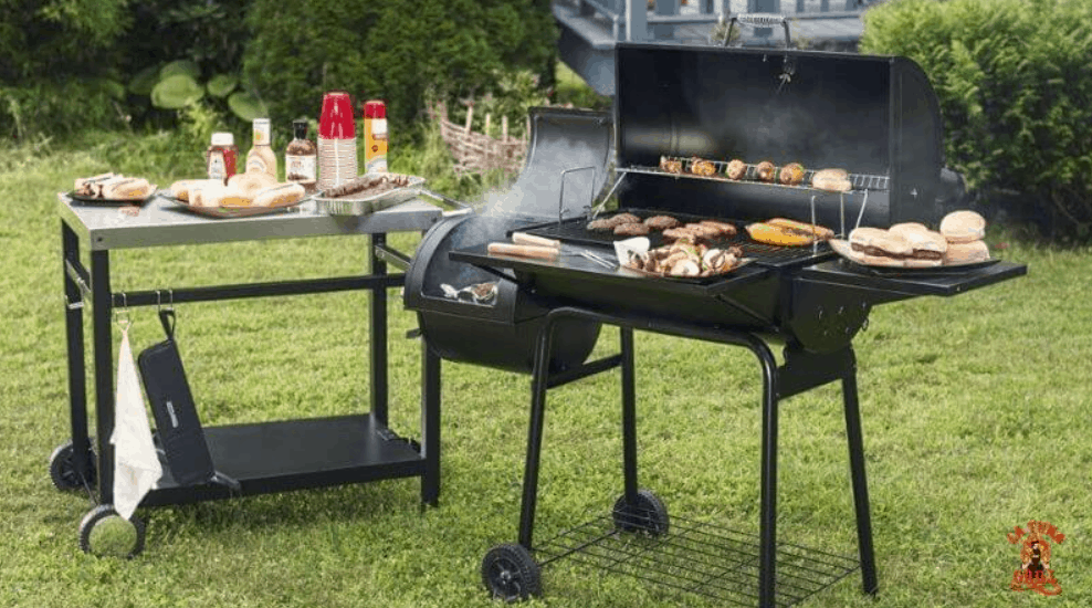 Grill Smoker Combo