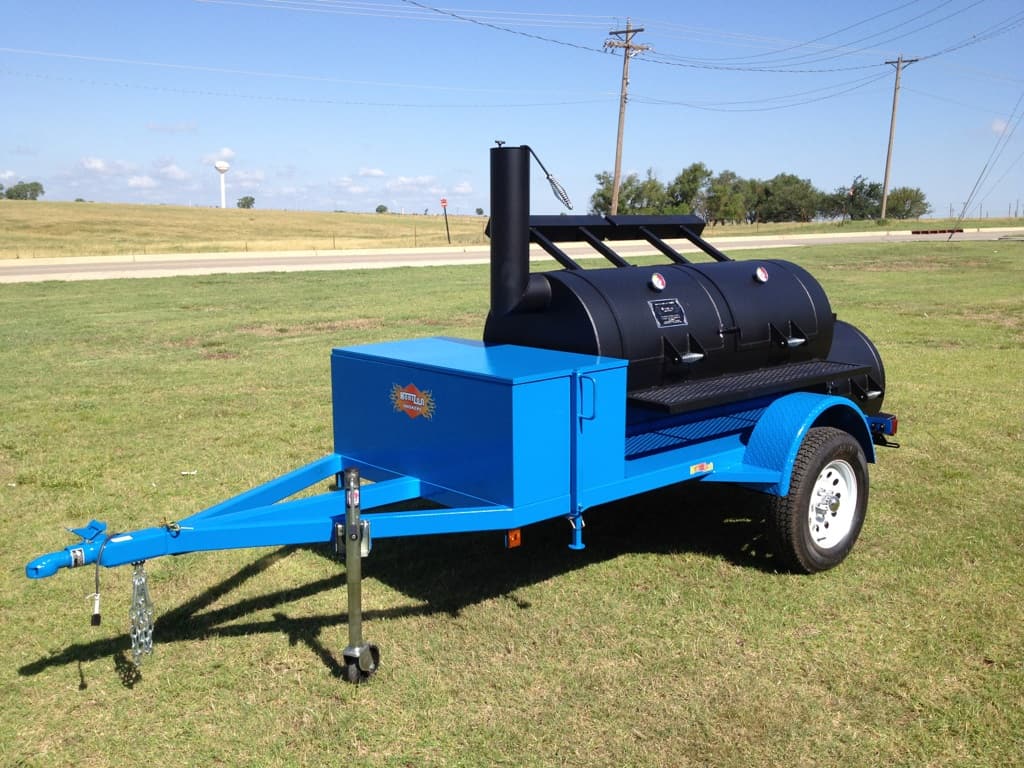 Double Door Smoker Trailer